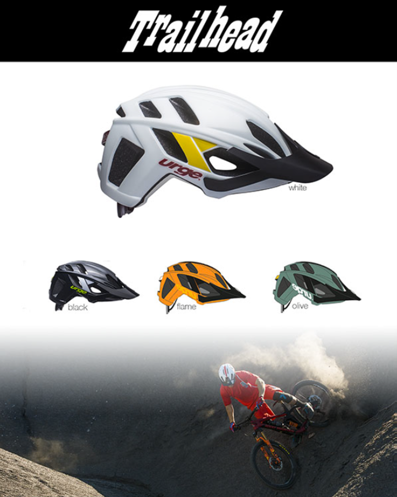 Urge TrailHead MTB/Enduro Helmet Flame Small/Medium-5