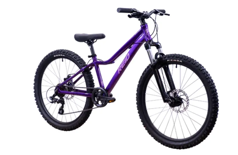 Reid Tract Jr Lightweight 7 Speed 24 inch Wheel Kids Bike in Purple-2