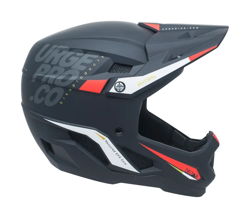 Urge Deltar Youth Full Face MTB/Gravity Helmet Black M/L-1