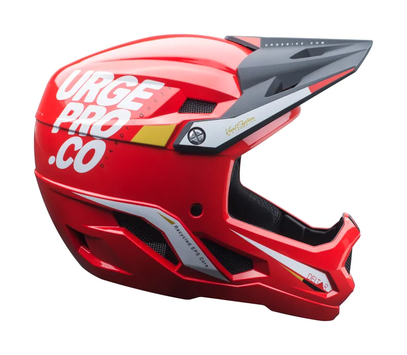 Urge Deltar Full Face MTB/Gravity Helmet Red-1