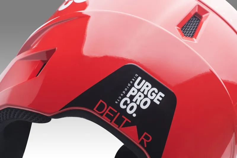 Urge Deltar Full Face MTB/Gravity Helmet Red-9