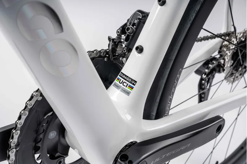 Colnago V4 Disc 2025 Complete Caron Road Bike Vision SC45 Wheels Ultegra Di2 12s VDWH-5