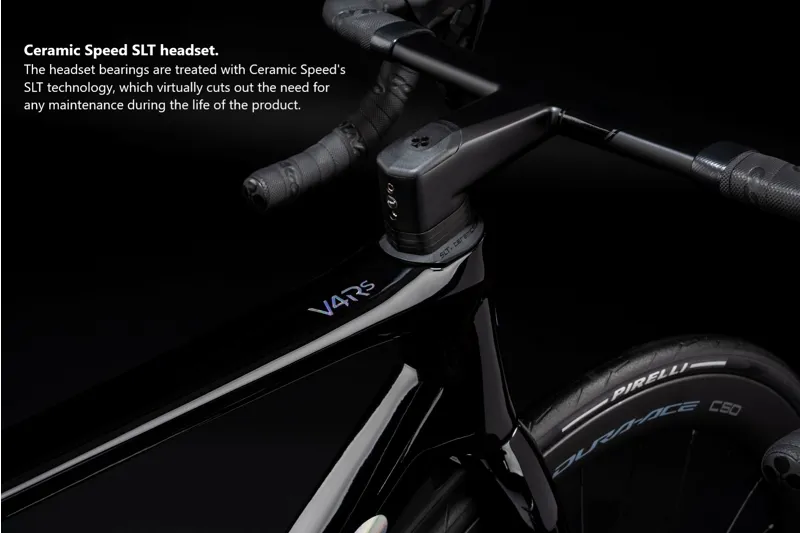 Colnago V4Rs Disc Carbon Road Frameset Black Grey RVBK-10