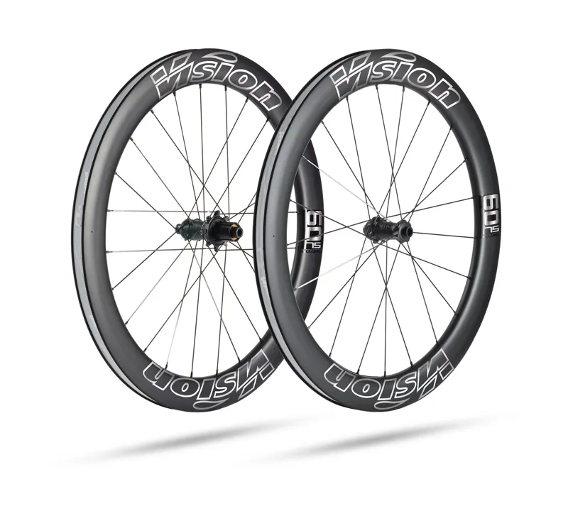 Vision Metron 60 SL Silver Edition Disc Carbon Road Wheelset Tubeless Ready Centre Lock