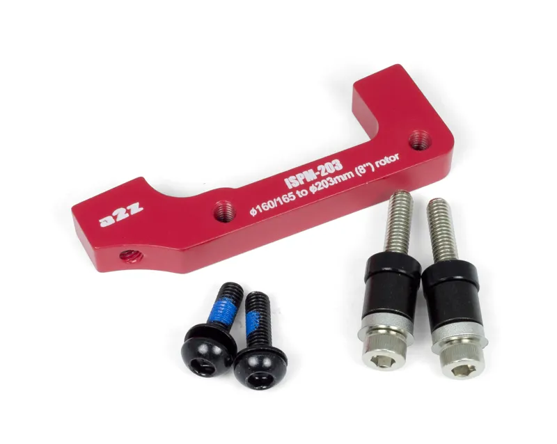 A2Z Disc Mount Adapter IS Frame-PM Caliper 160 to 203mm for Frame