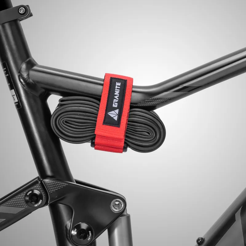 Granite ROCKBAND MTB Frame Carrier Belt Strap Red 450mm-1