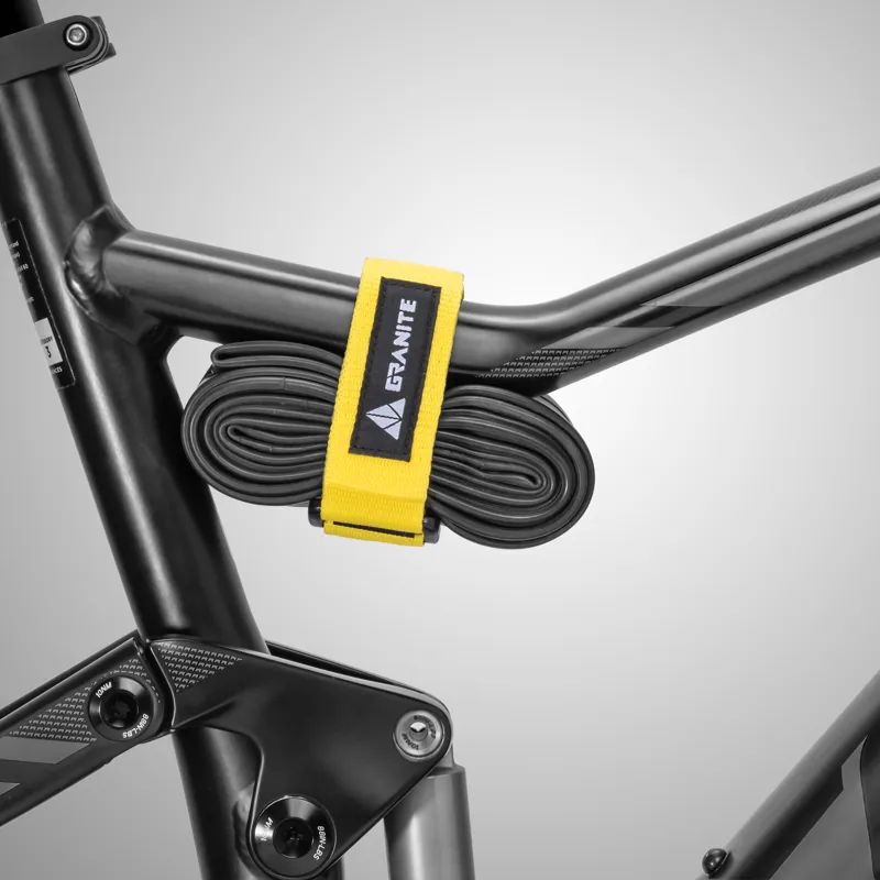 Granite ROCKBAND MTB Frame Carrier Belt Strap Yellow 450mm-1