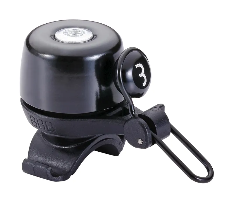 BBB Noisy Brass Bike Bell Black BBB-17