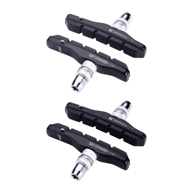 BBB VeeStop V-Brake Pads MTB/Hybrid Bike Black BBS-05