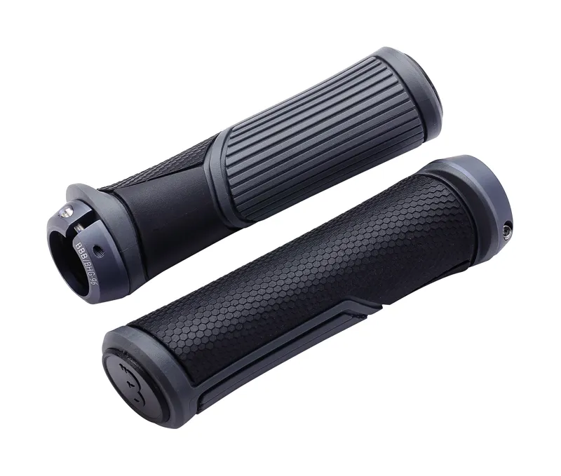 BBB Cobra Lock On MTB Grips Black/Grey 146mm BHG-96