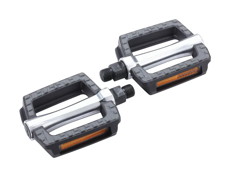 BBB SteadyRest High End Trekking Pedals Black Grey Silver BPD-45-4