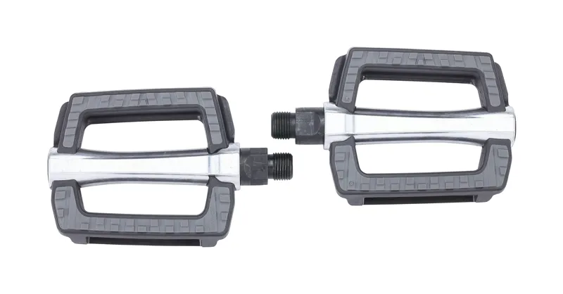 BBB SteadyRest High End Trekking Pedals Black Grey Silver BPD-45-1