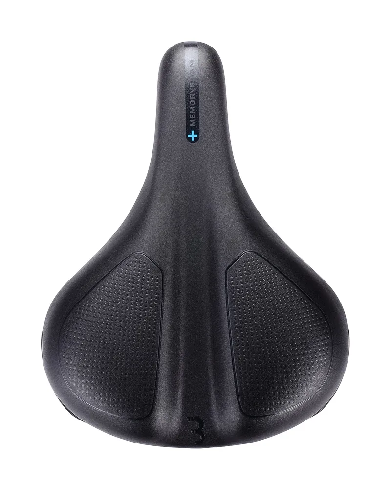 BBB ComfortPlus Unisex Relaxed Urban/E-Bike Saddle Black BSD-102-3