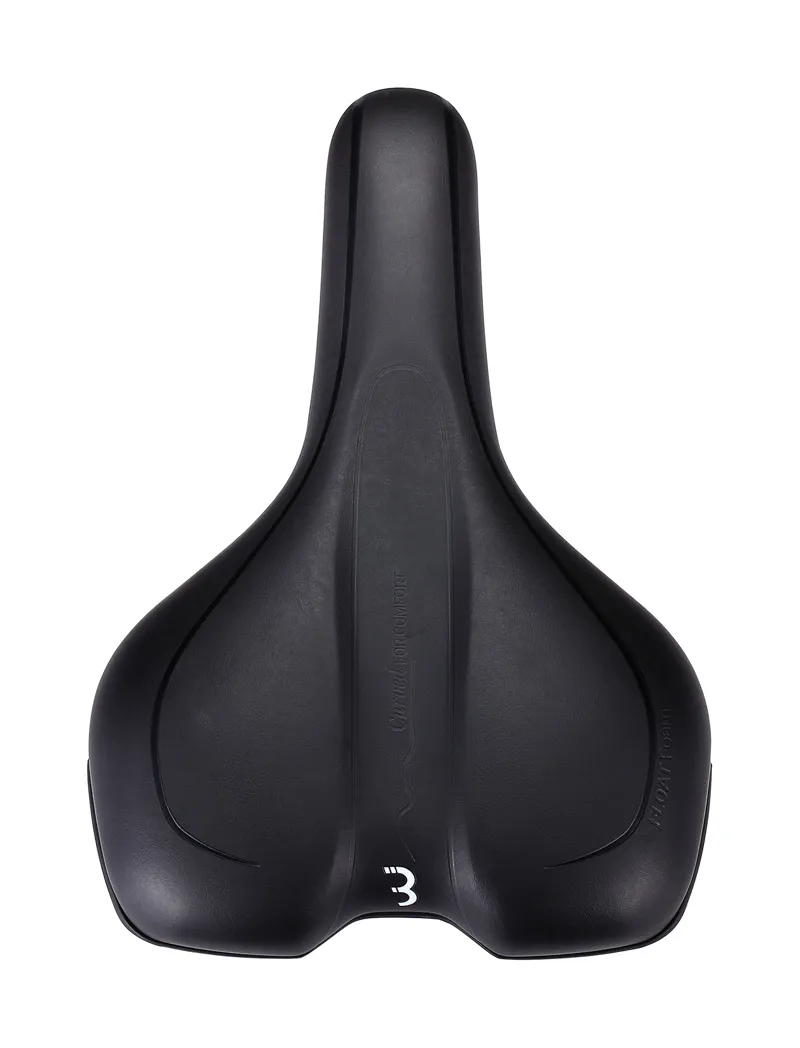 BBB Meander Active Unisex Urban/E-Bike Saddle 185mm Black BSD-92-3
