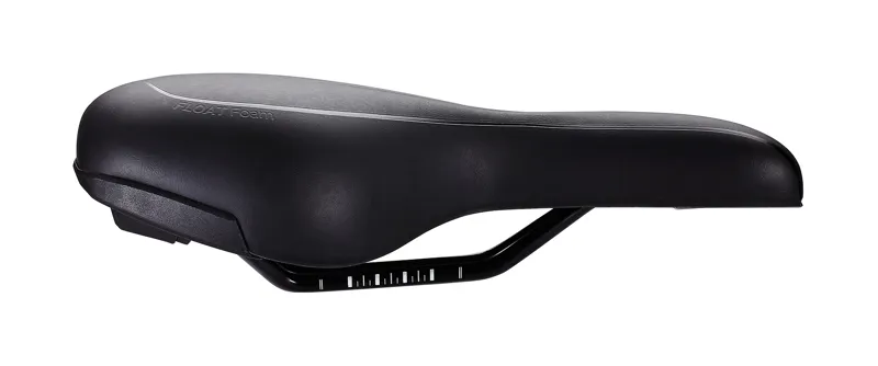 BBB Meander Active Unisex Urban/E-Bike Saddle 185mm Black BSD-92-2