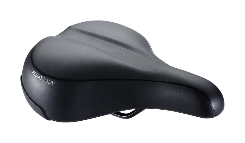 BBB Meander Relaxed Unisex Urban/E-Bike Saddle 205mm Black BSD-93