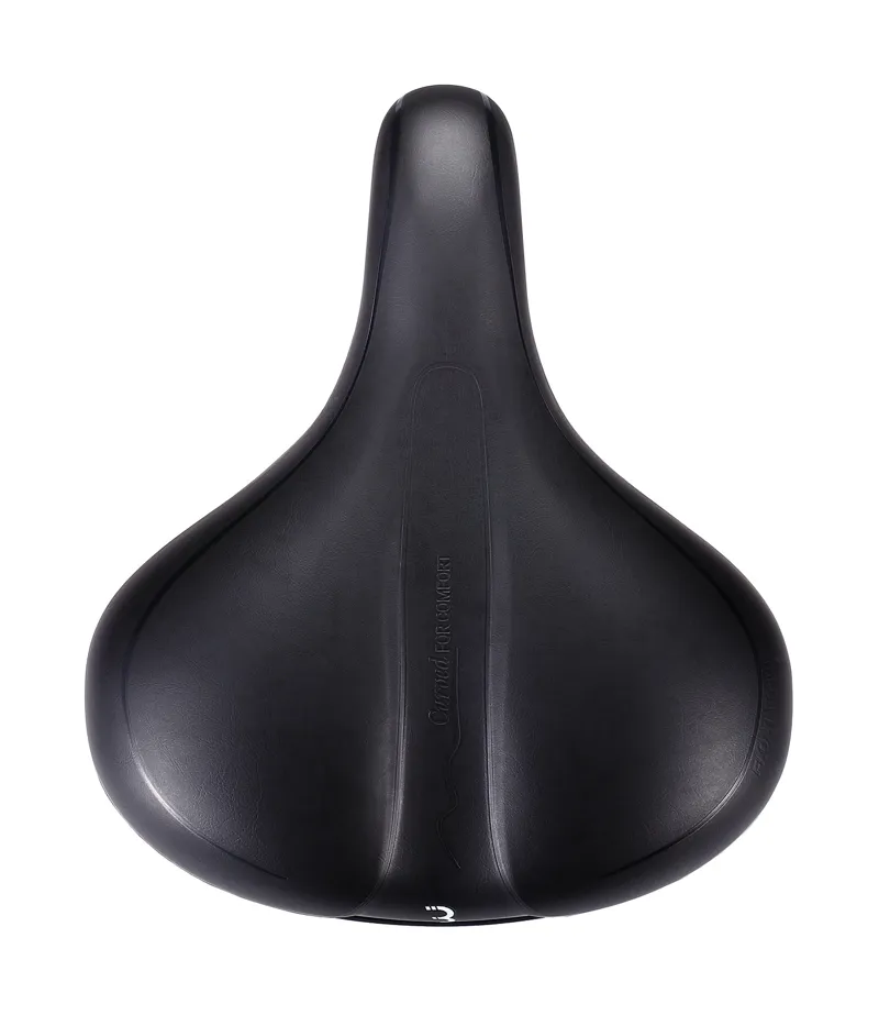 BBB Meander Upright Unisex Urban/E-Bike Saddle 225mm Black BSD-94-3
