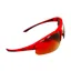 BBB Impulse Cycling Sport Glasses Red Black Tip Red MLC Lens BSG-52
