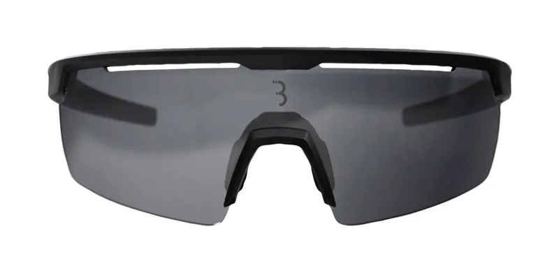 BBB Avenger Cycling Sport Glasses Black Black Tips Smoke Lenses BSG-57-3