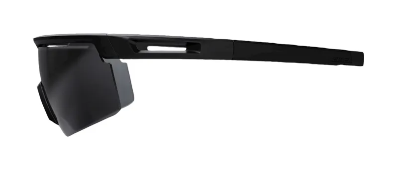 BBB Avenger Cycling Sport Glasses Black Black Tips Smoke Lenses BSG-57-2