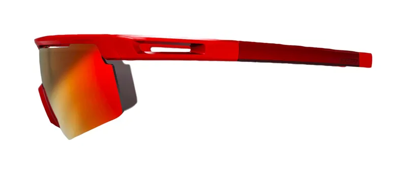 BBB Avenger Cycling Sport Glasses Red Black Tips Red MLC Lenses BSG-57-2