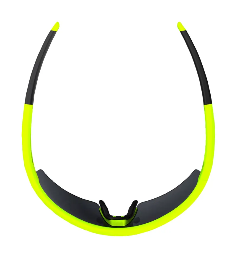 BBB Avenger Cycling Sport Glasses Yellow Grey Tips Smoke Lenses BSG-57-4