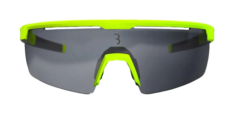 BBB Avenger Cycling Sport Glasses Yellow Grey Tips Smoke Lenses BSG-57-3
