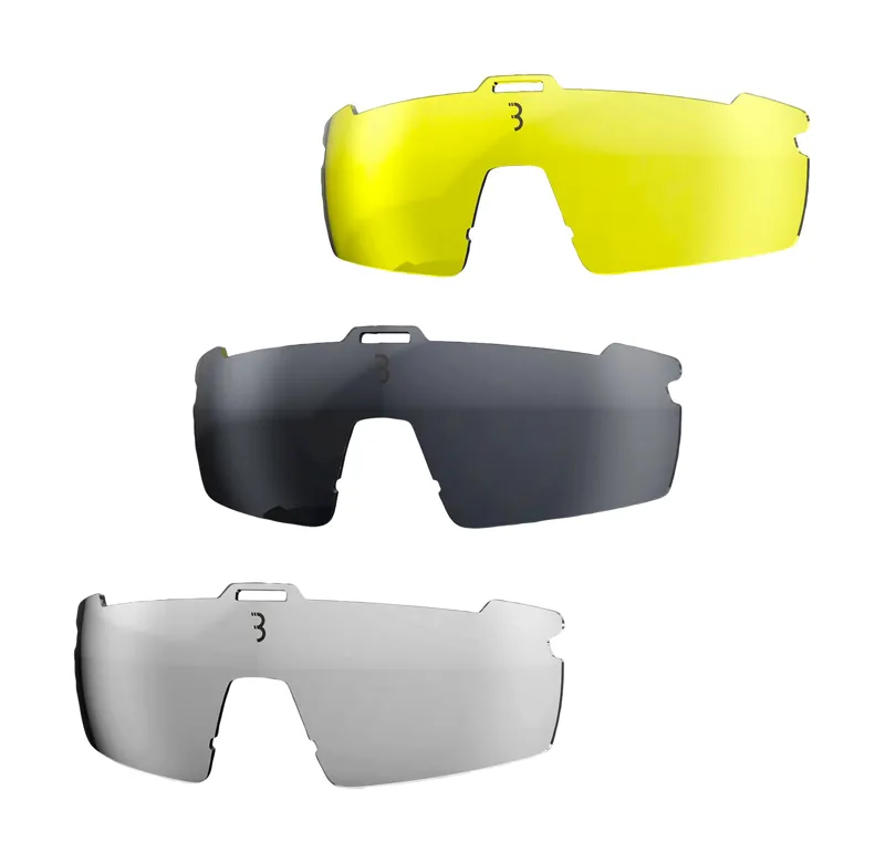 BBB Avenger Cycling Sport Glasses Yellow Grey Tips Smoke Lenses BSG-57-7