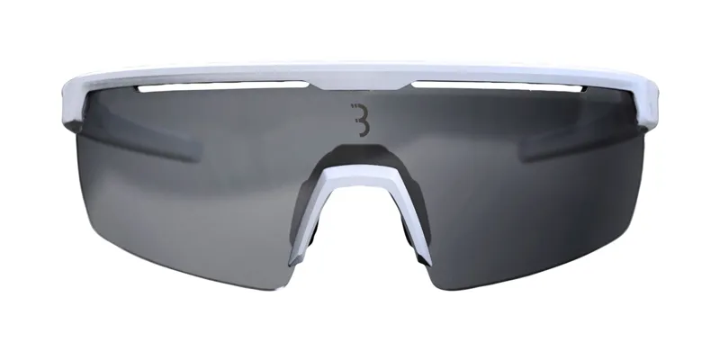 BBB Avenger Cycling Sport Glasses White White Tips Smoke Lenses BSG-57-4
