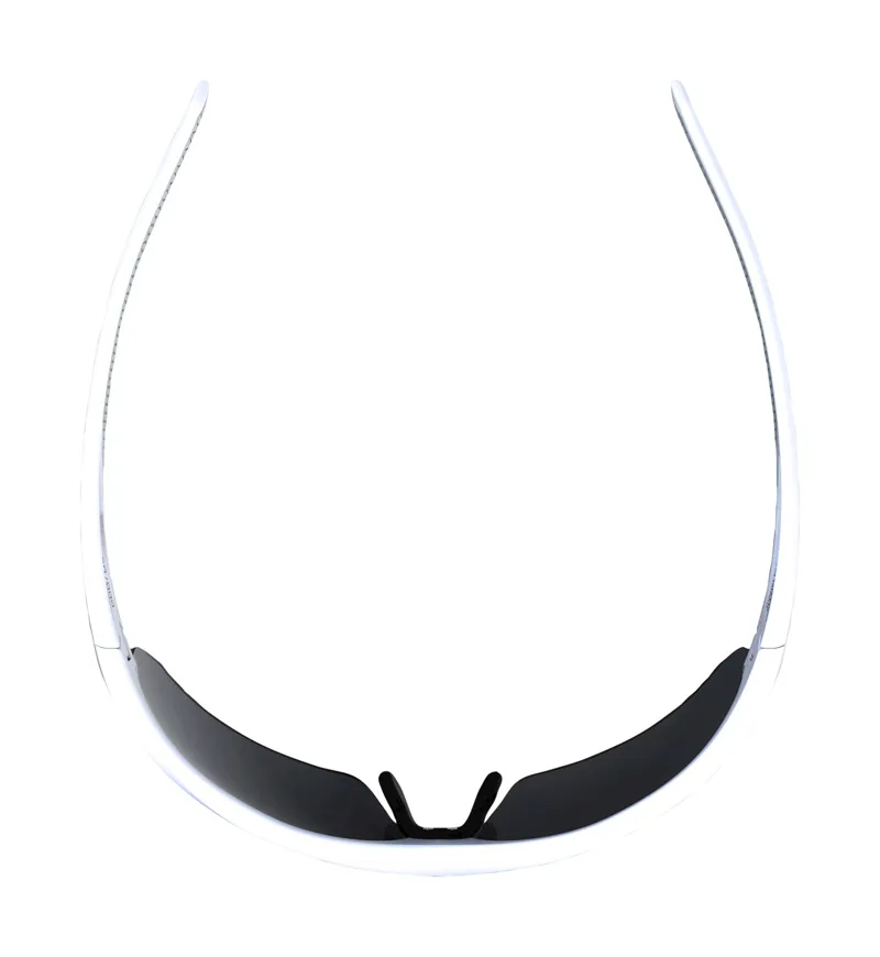 BBB Impress Cycling Sports Glasses White Smoke Lenses BSG-58 -4