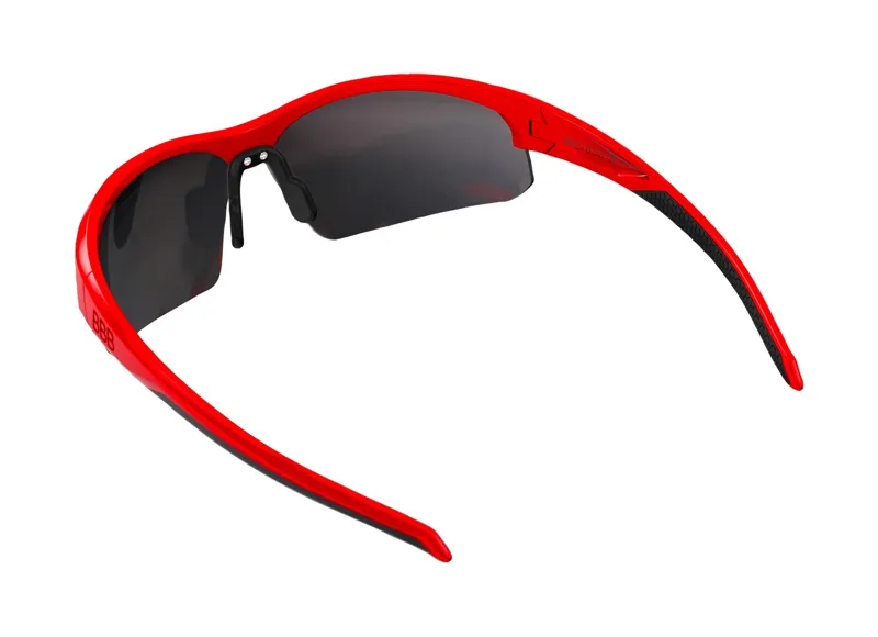 BBB Impress Cycling Sports Glasses Red Red MLC Lenses BSG-58 -5