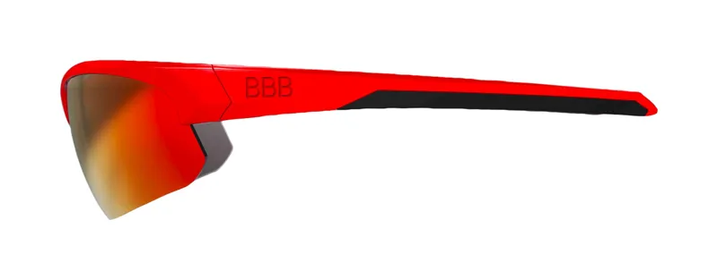 BBB Impress Cycling Sports Glasses Red Red MLC Lenses BSG-58 -1