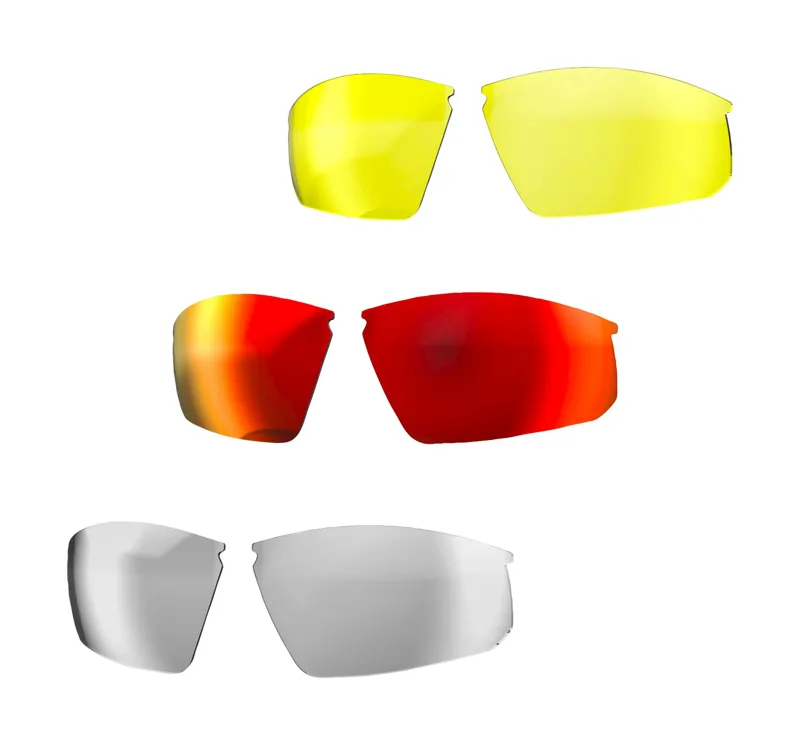 BBB Impress Cycling Sports Glasses Red Red MLC Lenses BSG-58 -6