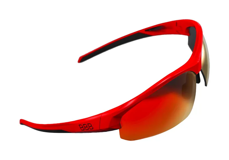 BBB Impress Cycling Sports Glasses Red Red MLC Lenses BSG-58 
