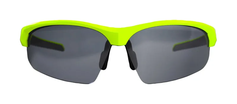 BBB Impress Cycling Sports Glasses Neon Yellow Smoke Lenses BSG-58 -2
