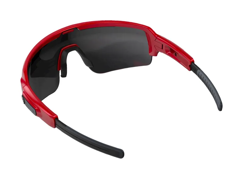 BBB Commander Cycling Sport Glasses Red Red MLC Lenses BSG-61-5