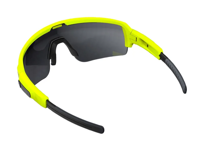 BBB Commander cycling Sport Glasses Neon Yellow Smoke Lenses BSG-61-1