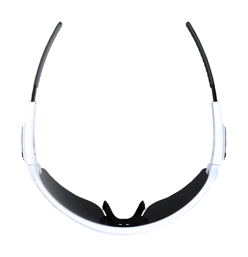 BBB Commander Cycling Sport Glasses White Smoke Lenses BSG-61-4