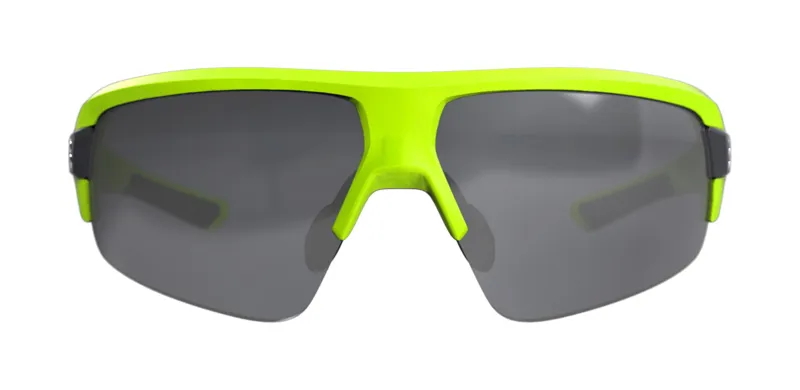 BBB Impulse Cycling Sport Glasses Neon Yellow Smoke Lenses BSG-62 -1