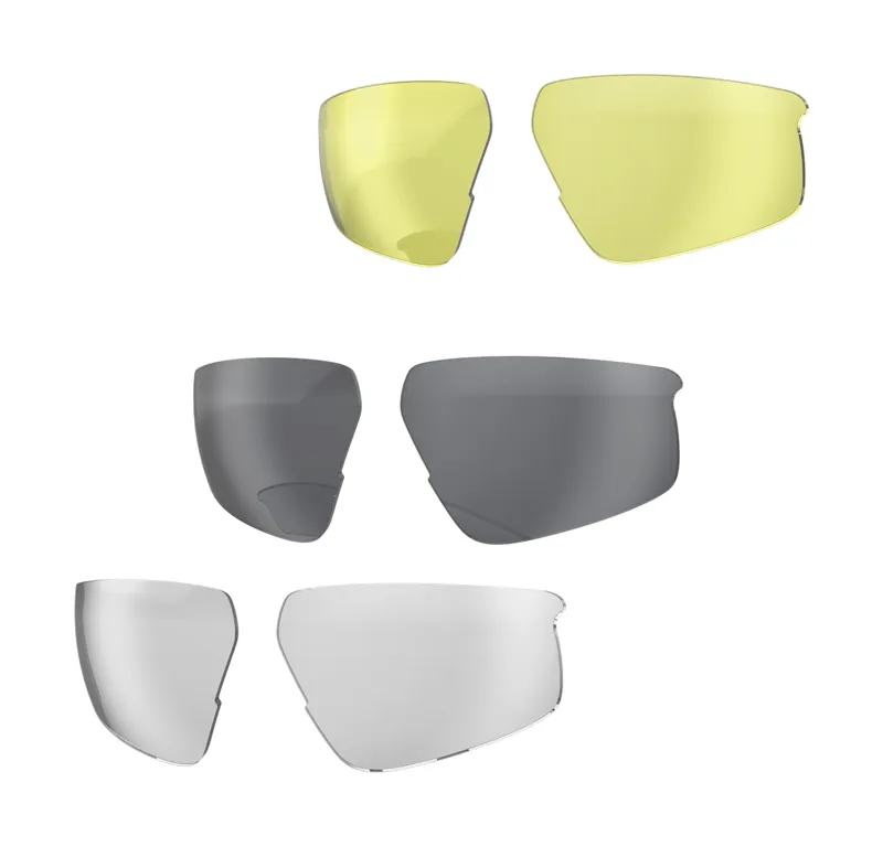 BBB Impulse Cycling Sport Glasses White Smoke Lenses BSG-62 -6