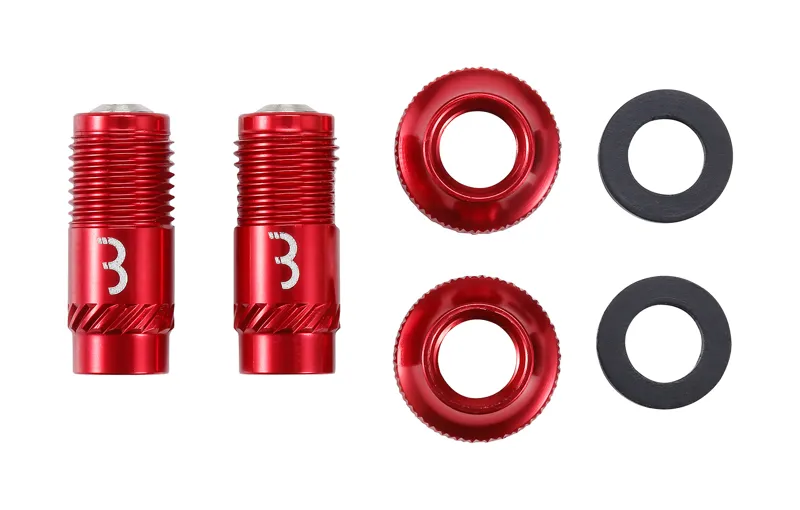 BBB CoreCaps Valve Caps 2pcs BTI-165 Red-1