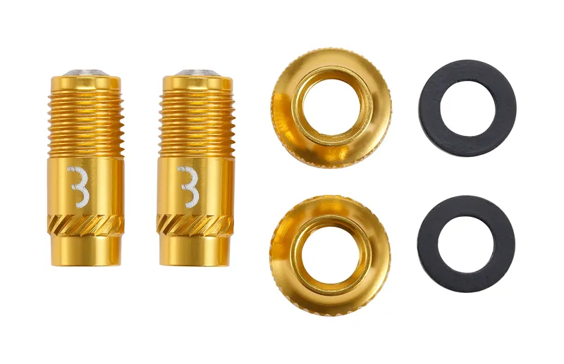BBB CoreCaps Valve Caps 2pcs BTI-165 Gold-1