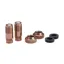 BBB CoreCaps Valve Caps 2pcs BTI-165 Copper