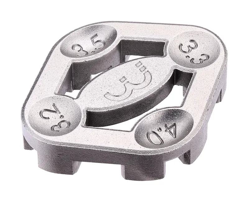 BBB Turner II Spoke Key Wrench Silver BTL-15