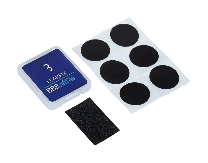 BBB LeakFix Puncture Repair Patches Black Blue BTL-80