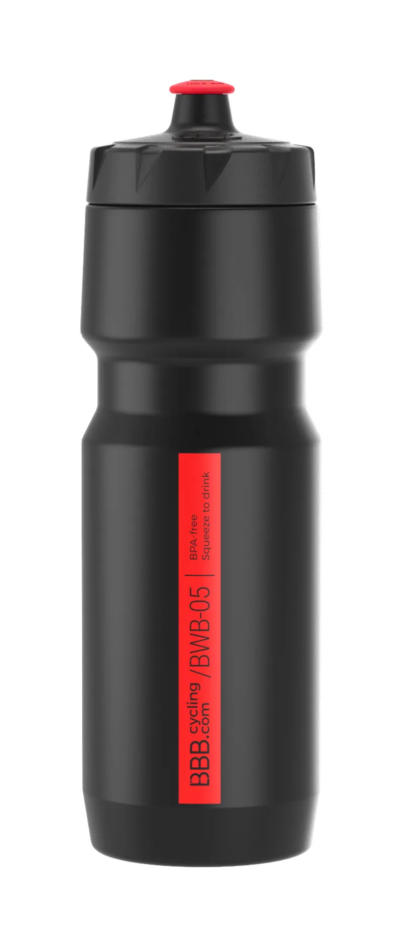 BBB CompTank XL 750ml Water Bottle Black Red BWB-05-1