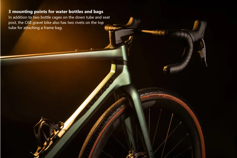 Colnago C68 Gravel 2025 Carbon Gravel/CX Frameset Code HGGR-12