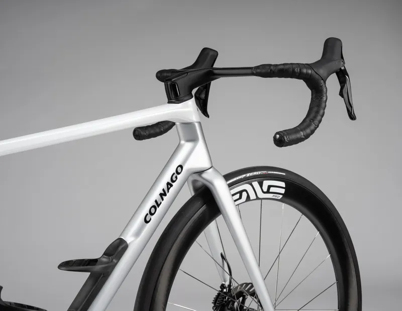 Colnago C-Series C72 Disc 2026 Carbon Road Race Frameset Silver White HFW-2