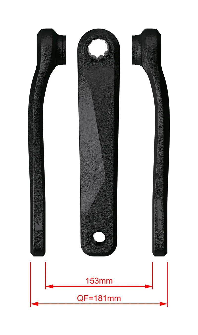 FSA Bosch G3 BNI Ebike Chainset CK-220 Black