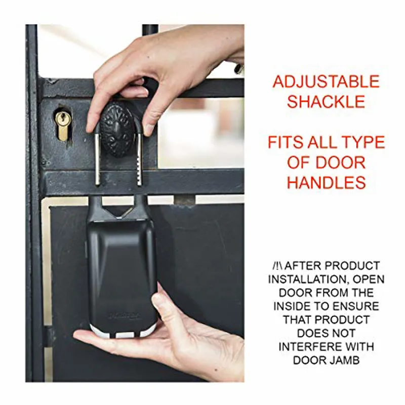 Master Lock Universal Combination Key Locker Box 5420EURD Grey-3